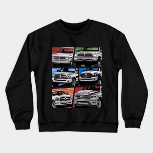 Pick up Truck Generations Crewneck Sweatshirt